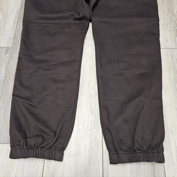 Cabi Brown Compass Jogger Demin Pants Zip Ankle Women's 10 Casual Stretch - Picture 8 of 12